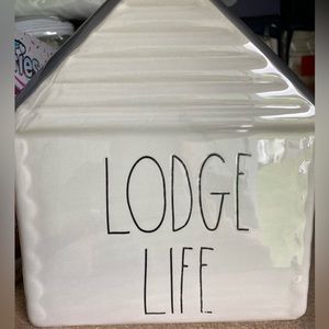 Rae Dunn LODGE LIFE Cabin Table Decor - BRAND NEW